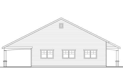 Craftsman House Plan #035-00733 Elevation Photo