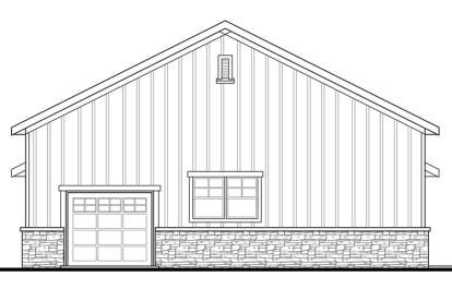 Country House Plan #035-00734 Elevation Photo