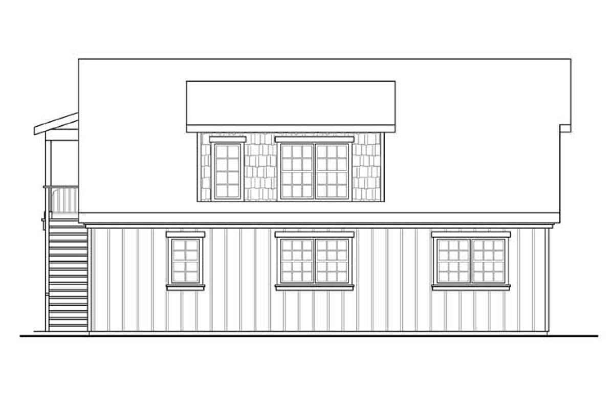 Craftsman House Plan #035-00735 Elevation Photo