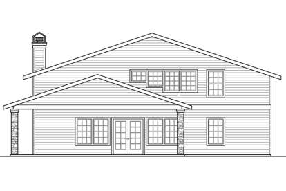 Country House Plan #035-00736 Elevation Photo