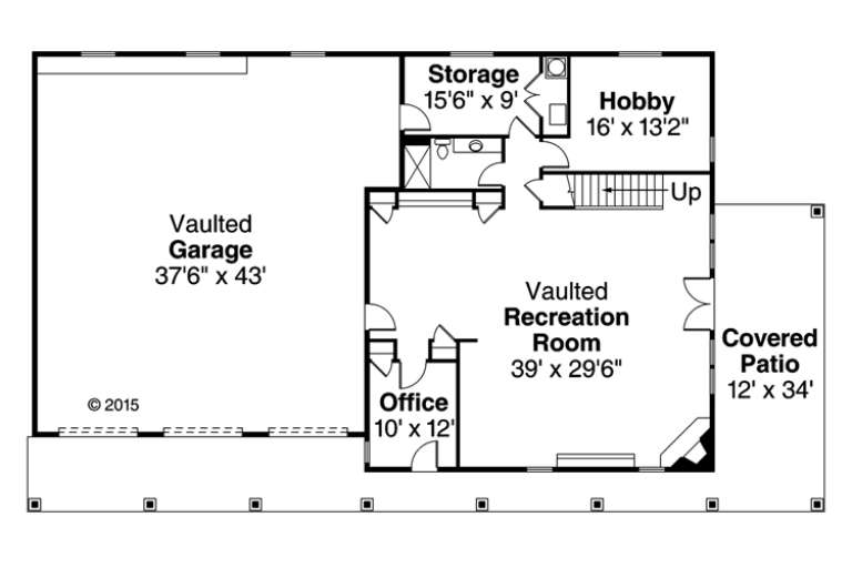 House Plan House Plan #18173 Drawing 1