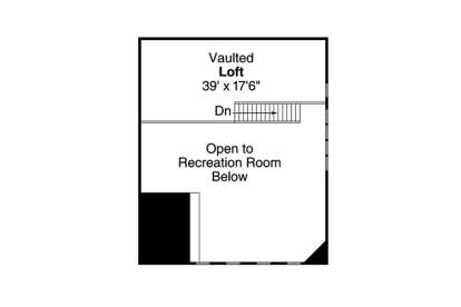 2nd Floor for House Plan #035-00736