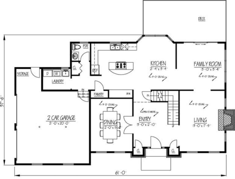House Plan House Plan #18176 Drawing 1