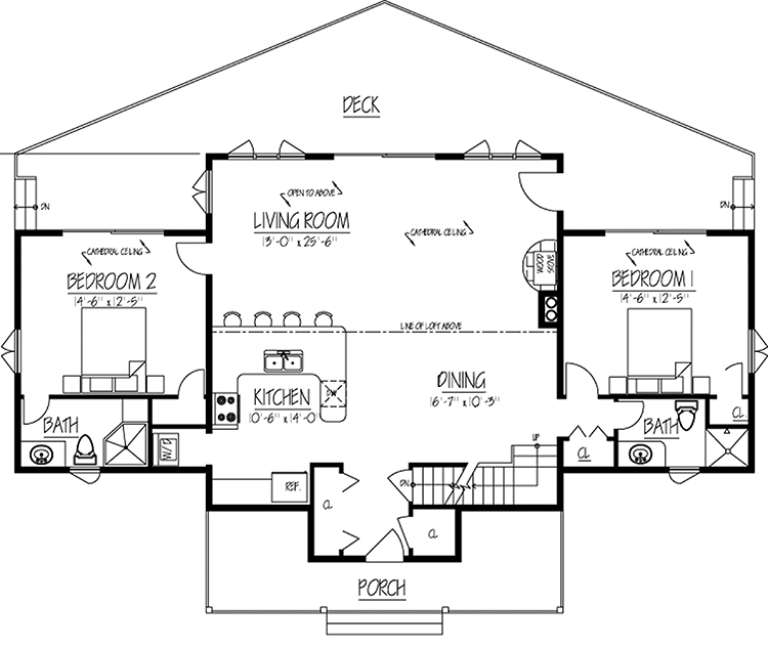 House Plan House Plan #18177 Drawing 1