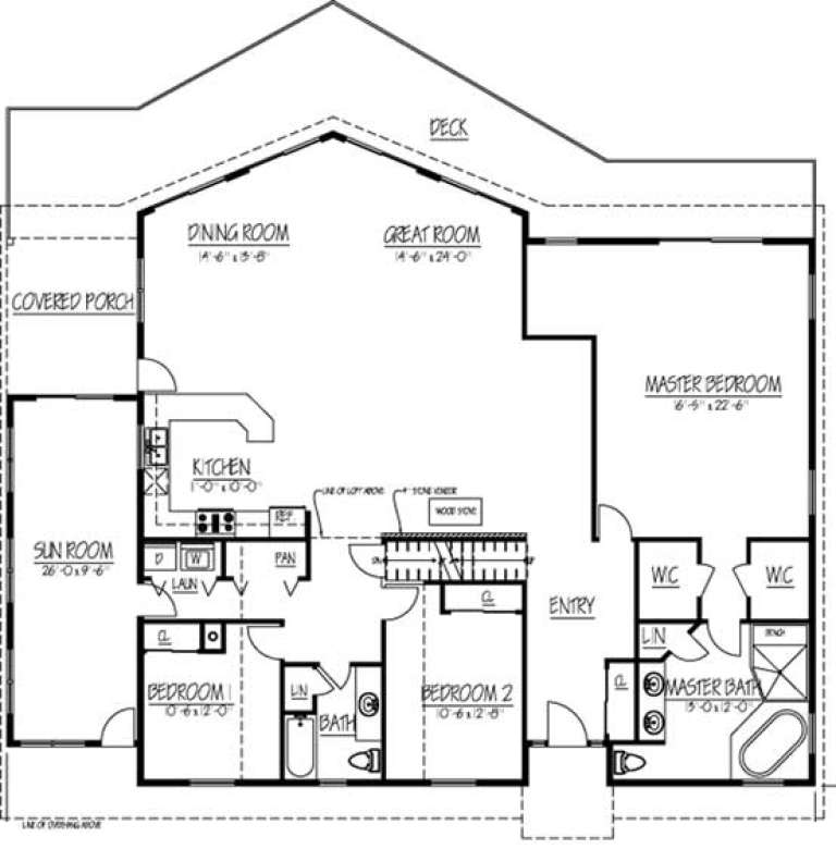House Plan House Plan #18178 Drawing 1