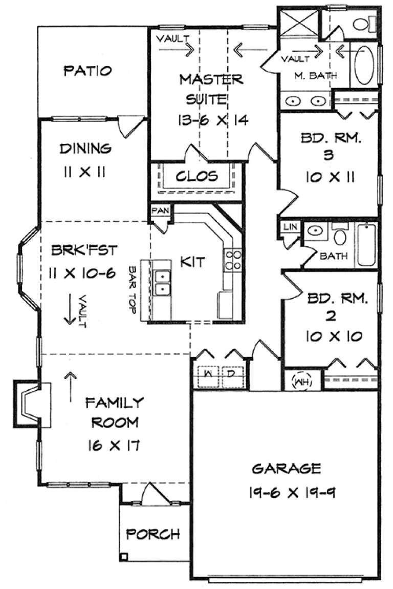 House Plan House Plan #18180 Drawing 1