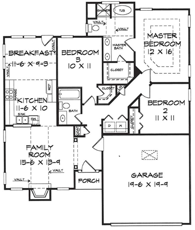 House Plan House Plan #18181 Drawing 1