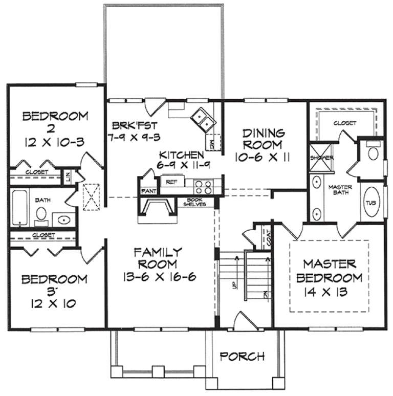 House Plan House Plan #18182 Drawing 1