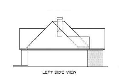 Ranch House Plan #6082-00061 Elevation Photo