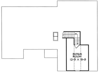 Bonus Room  for House Plan #6082-00061