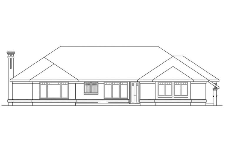 Contemporary House Plan #035-00739 Elevation Photo