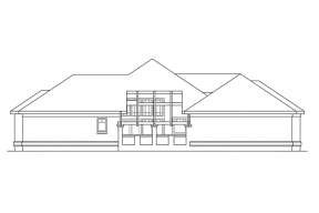 Contemporary House Plan #035-00739 Elevation Photo