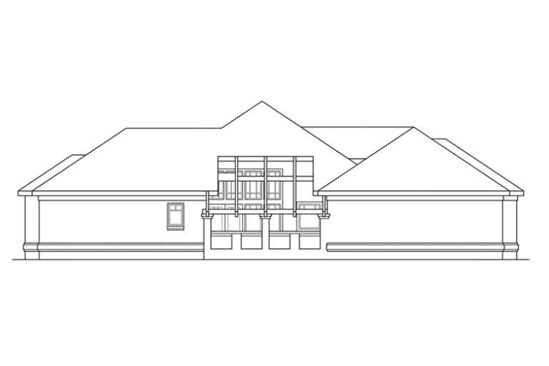 Contemporary House Plan #035-00739 Elevation Photo