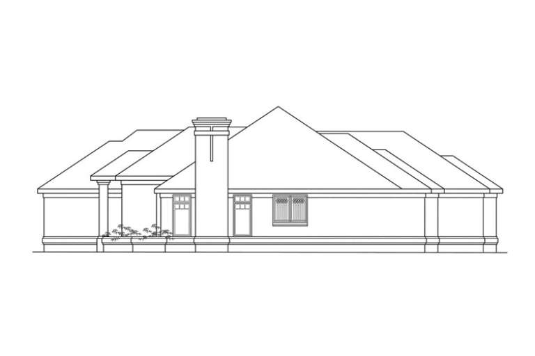 Contemporary House Plan #035-00739 Elevation Photo