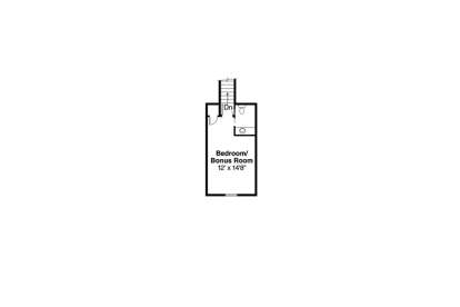 2nd Floor for House Plan #035-00743