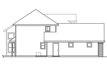Traditional House Plan #035-00745 Elevation Photo