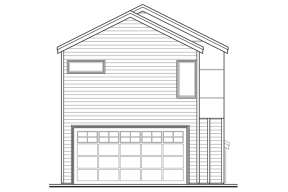 Narrow Lot House Plan #035-00749 Elevation Photo