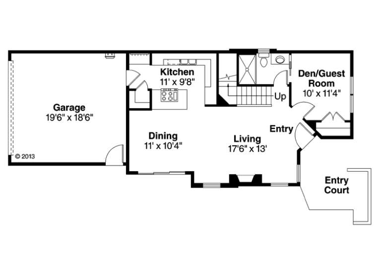 House Plan House Plan #18196 Drawing 1