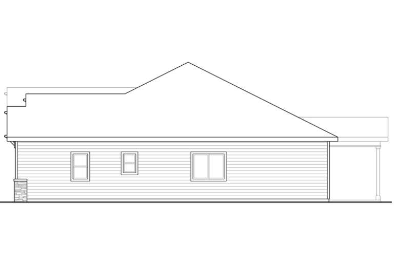 Craftsman House Plan #035-00750 Elevation Photo