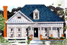 Country House Plan #6082-00062 Elevation Photo