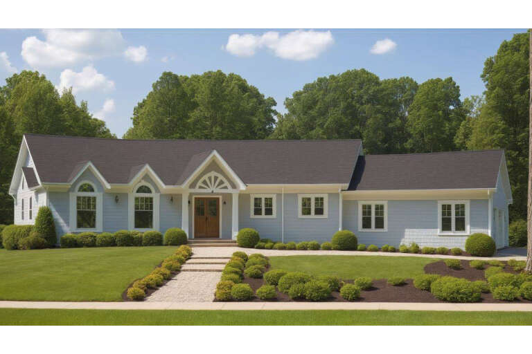 House Plan House Plan #182 Front Elevation