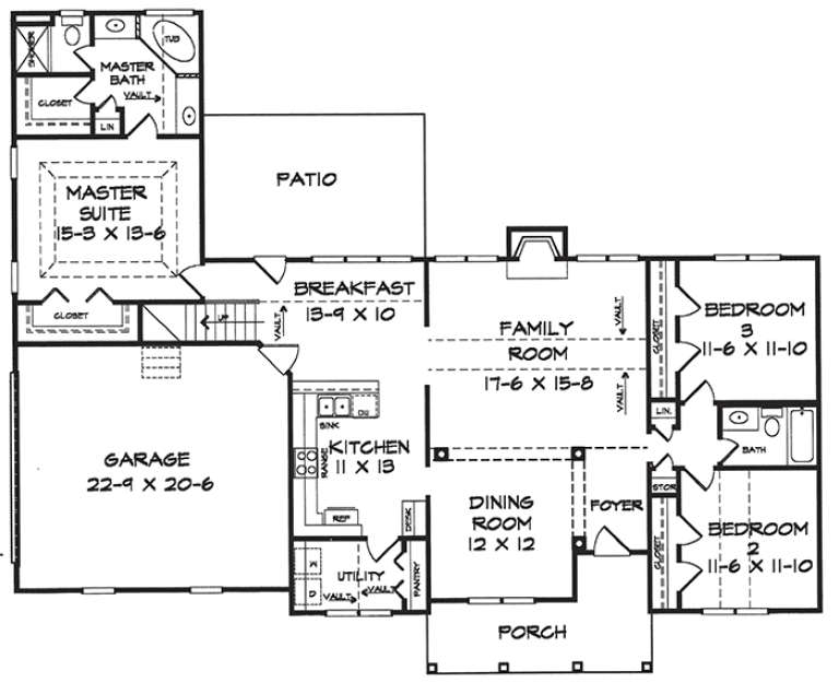 House Plan House Plan #18201 Drawing 1