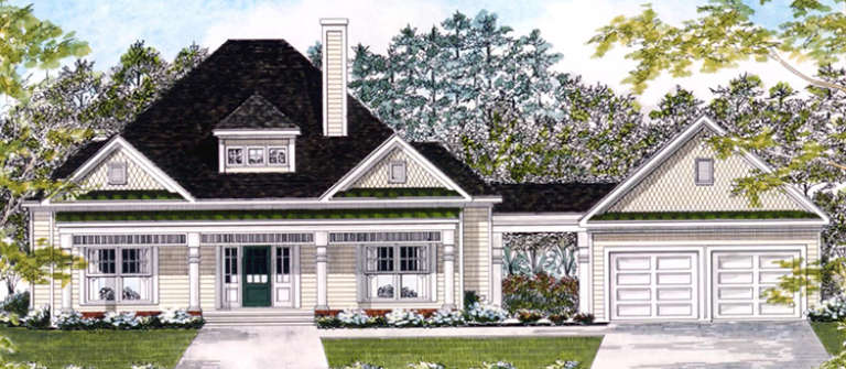 House Plan House Plan #18204 Front Elevation
