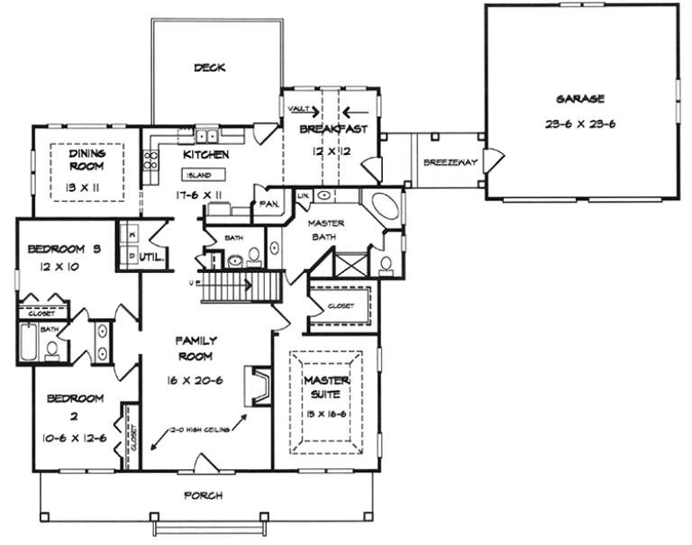 House Plan House Plan #18204 Drawing 1