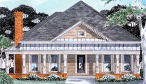 Country House Plan #6082-00068 Elevation Photo