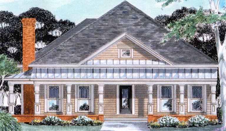 Country House Plan #6082-00068 Elevation Photo