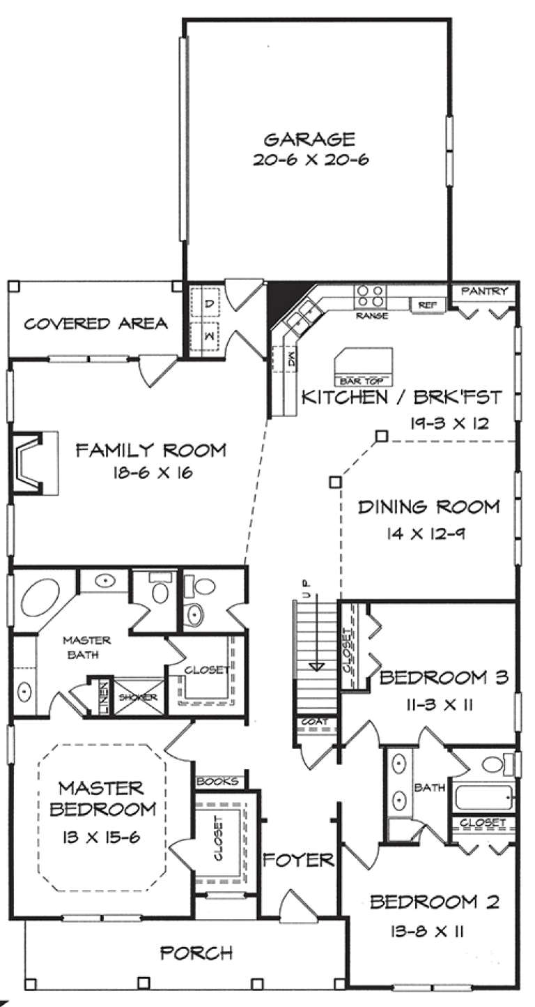 House Plan House Plan #18208 Drawing 1
