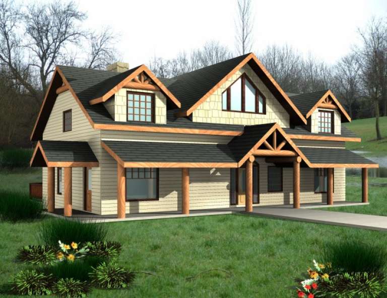House Plan House Plan #1821 Front Elevation