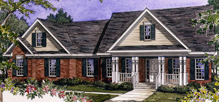 House Plan House Plan #18210 Front Elevation