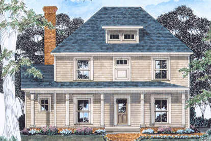 House Plan House Plan #18211 Front Elevation