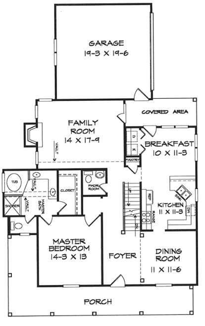 House Plan House Plan #18211 Drawing 1