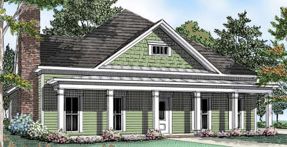 House Plan House Plan #18212 Front Elevation