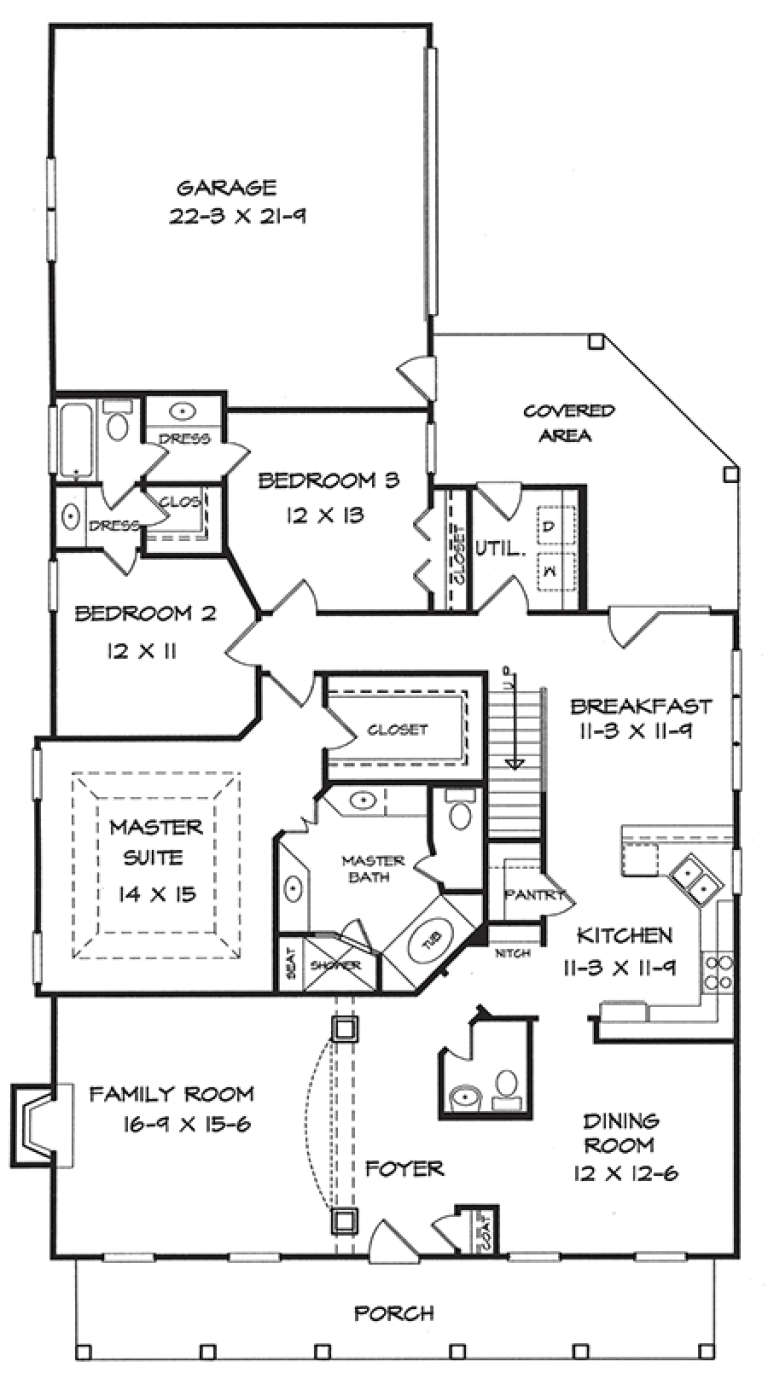House Plan House Plan #18212 Drawing 1
