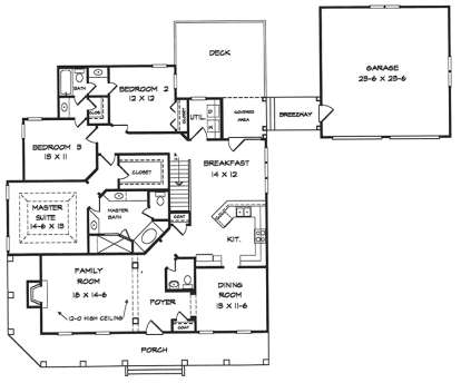 House Plan House Plan #18213 Drawing 1