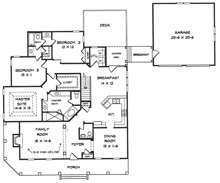 House Plan House Plan #18213 Drawing 1