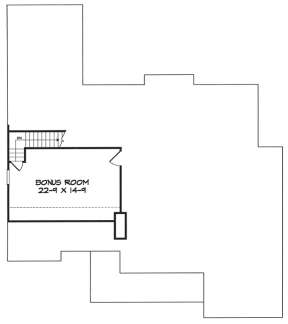 Upper for House Plan #6082-00078
