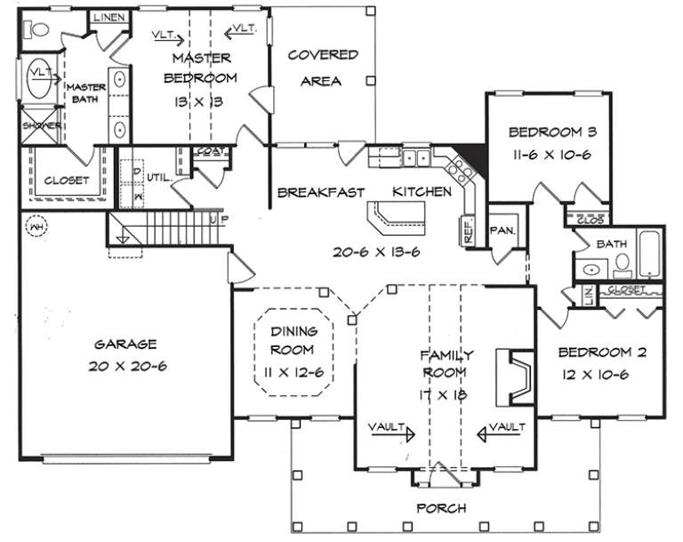 House Plan House Plan #18216 Drawing 1