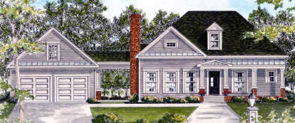 Country House Plan #6082-00080 Elevation Photo