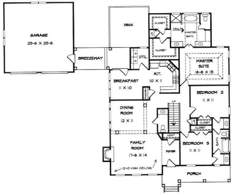 House Plan House Plan #18217 Drawing 1