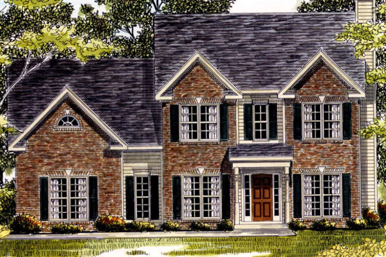 House Plan House Plan #18219 Front Elevation