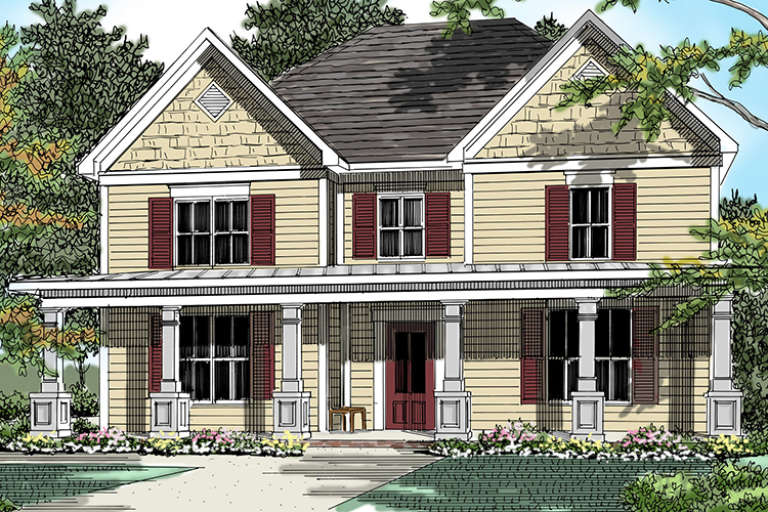 House Plan House Plan #18222 Front Elevation