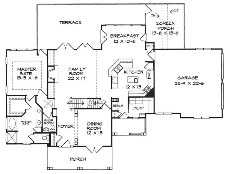 House Plan House Plan #18223 Drawing 1