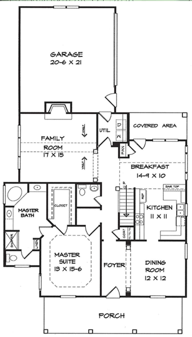 House Plan House Plan #18224 Drawing 1
