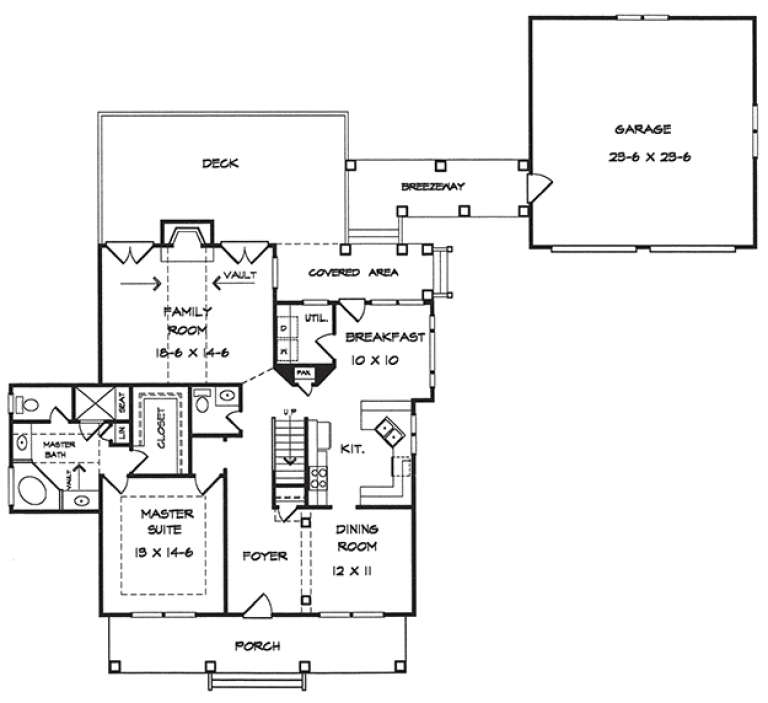 House Plan House Plan #18225 Drawing 1