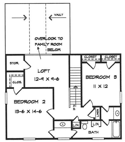 House Plan House Plan #18225 Drawing 2