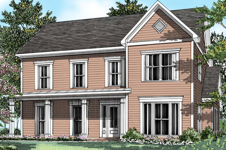 House Plan House Plan #18227 Front Elevation